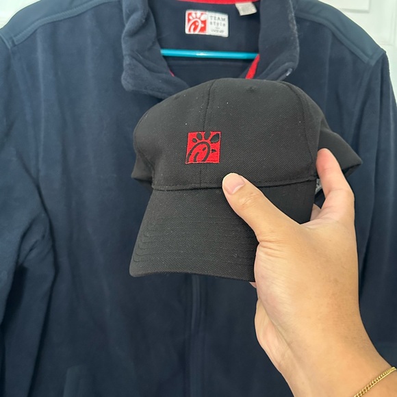 Chick Fil A jacket and hat - Picture 3 of 6